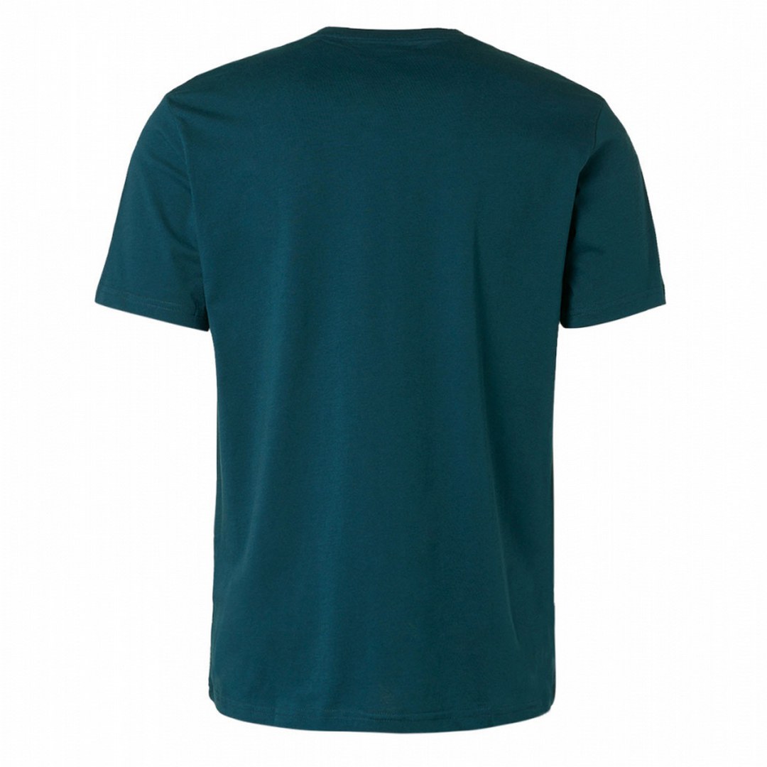 No Excess Herren T-Shirt basic ocean blau uni 21340701 131