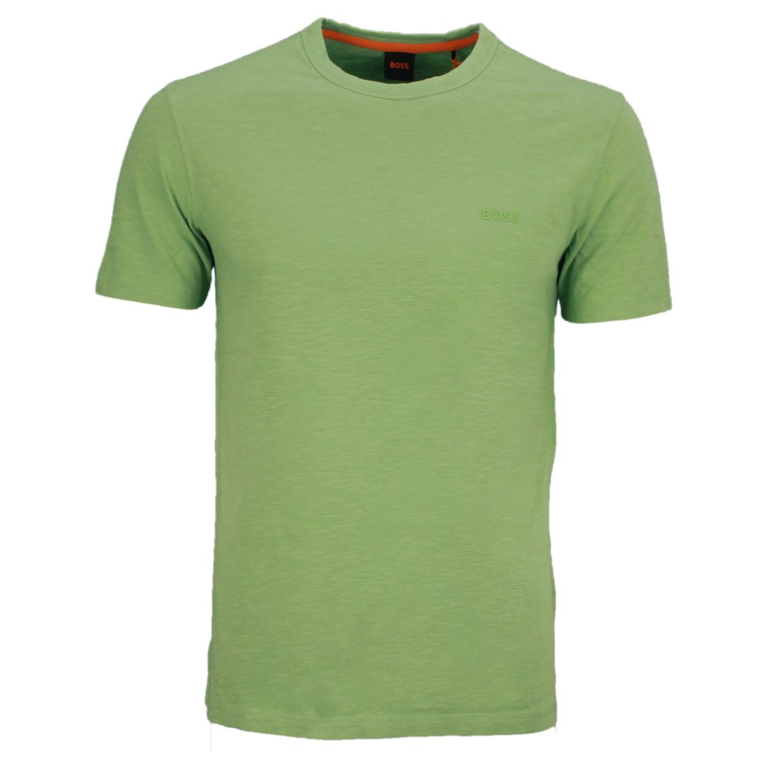 BOSS Herren T-Shirt Tegood grün 50508243 372 open green