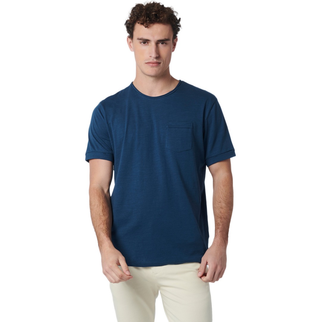 No Excess Herren T-Shirt dunkelblau 19340202SN 179 carbon blue