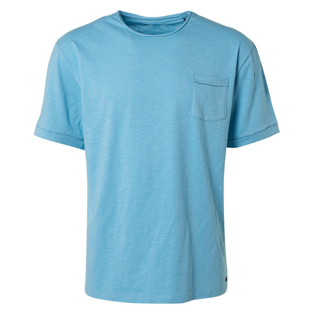 No Excess Herren T-Shirt blau 19340202SN 128 light aqua
