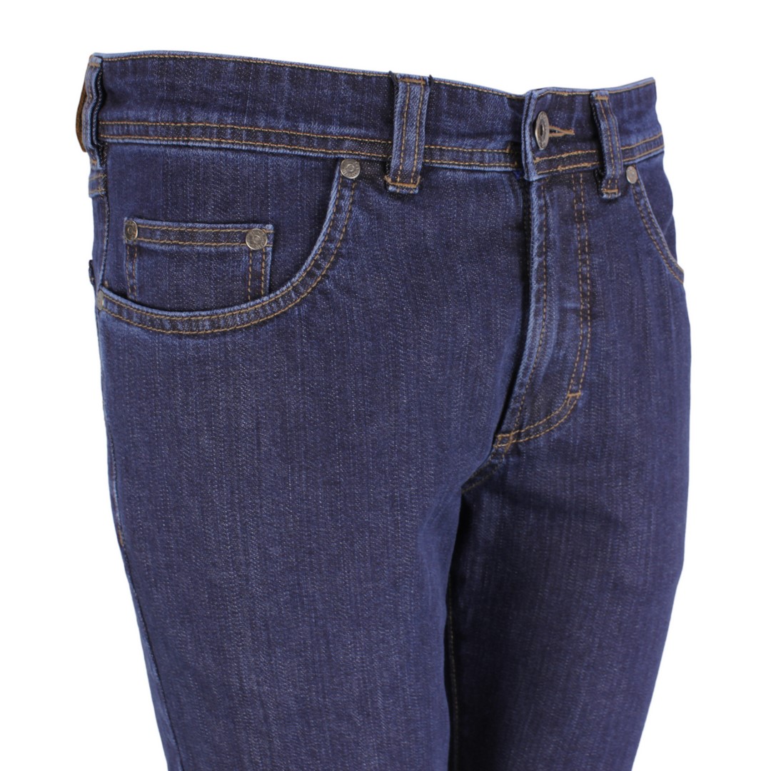 Gardeur Jeans Hose Regular Fit Indigo blau Nevio 11  470181 69