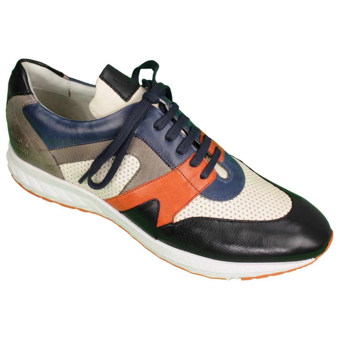 Melvin & Hamilton Herren Sneaker Schuhe Blair-9 111009 Blair White Orange