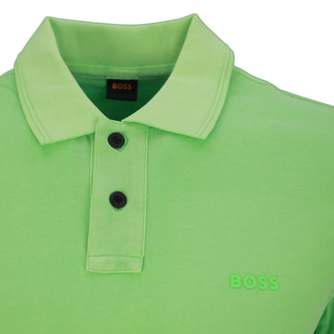 BOSS Herren Poloshirt Prime grün 50507813 347 open green