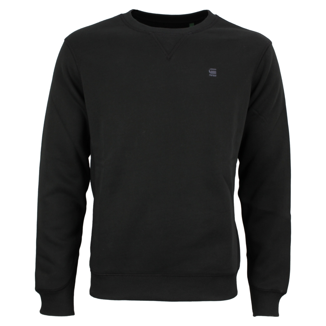 G-Star Raw Premium Core Sweat Shirt Sweatshirt Pulli Uni schwarz d16917 c235 6484