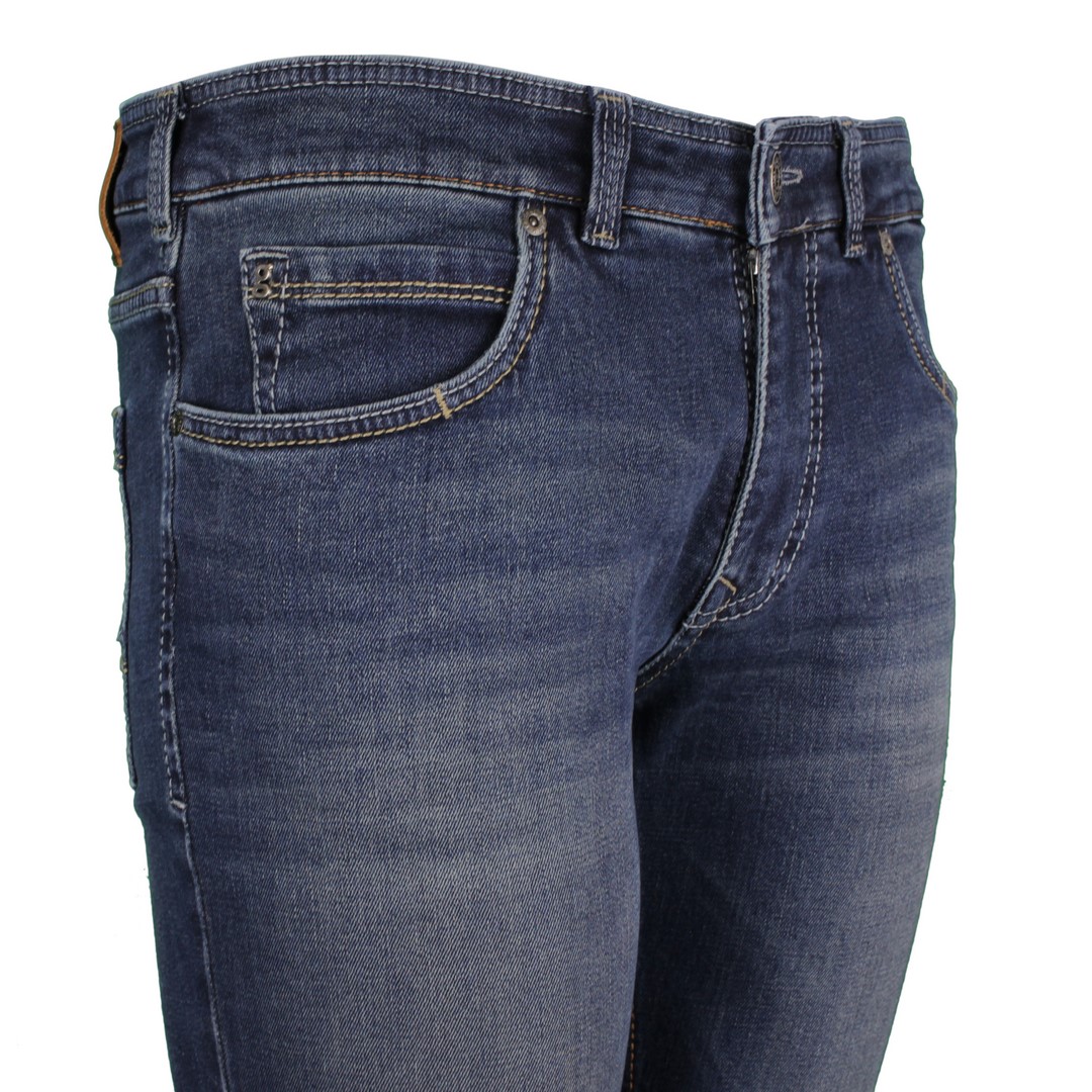 Gardeur Herren Superflex Jeans Hose Modern Fit dunkel blau Batu-2 71001 068