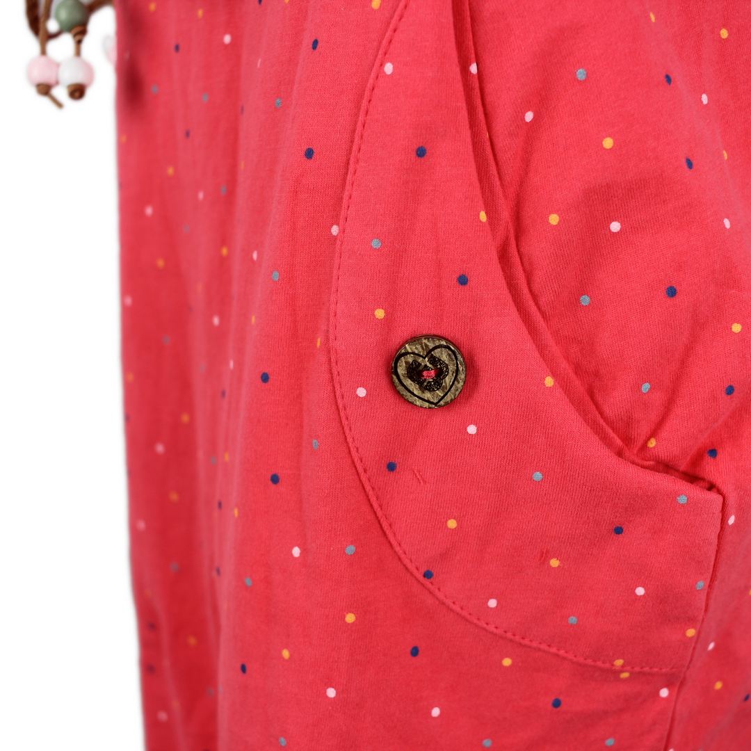 Ragwear Damen Kleid rot gepunktet Tagg Dots 2311 20003 4000 red