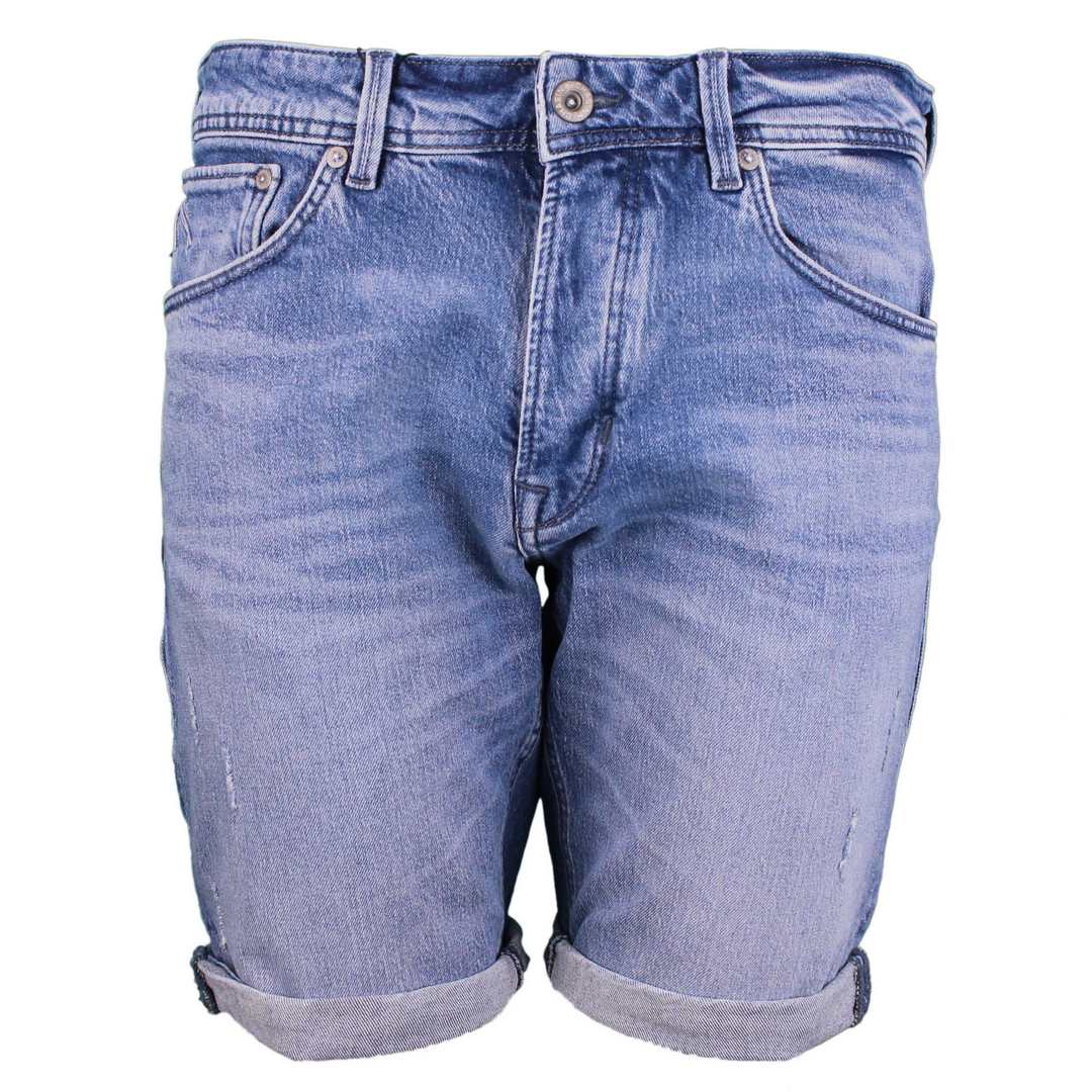 Chasin Herren Jeans Shorts Ego.S Dawn blau 1311298002 D21 mid blue damaged