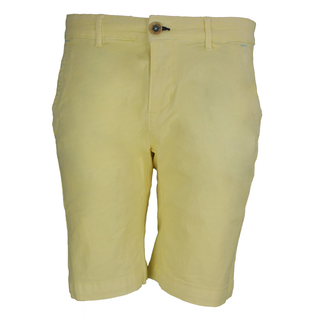 Colours & Sons Basic Chino Shorts gelb unifarben 9121 998 100