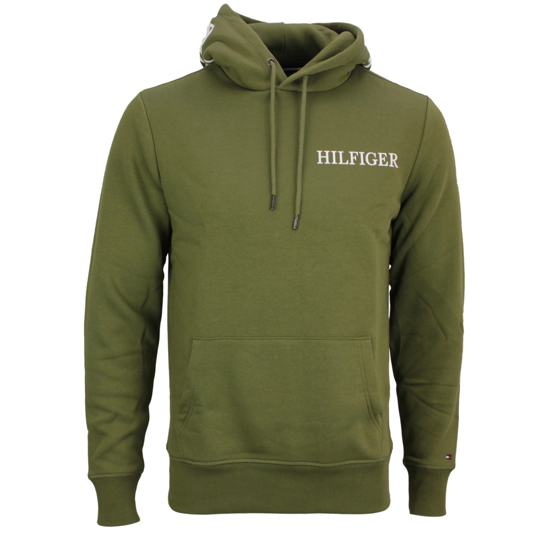 Tommy Hilfiger Sweatshirt Kapuzenpullover MW0MW21424 MS2 Putting Green Hilfiger Logo ON Hood