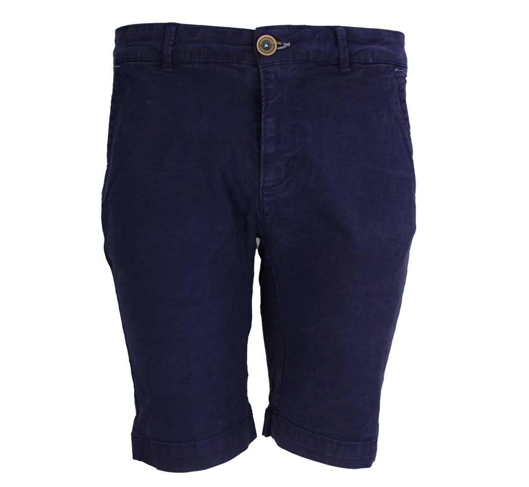 Colours & Sons Basic Chino Shorts dunkel blau unifarben 9121 998 699
