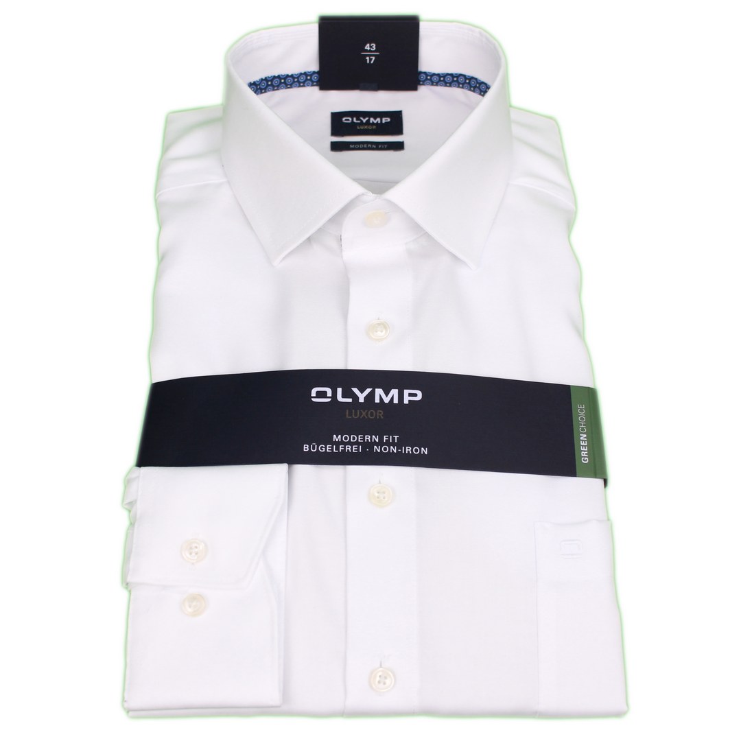 Olymp Luxor Herren Businesshemd weiß 281011 00