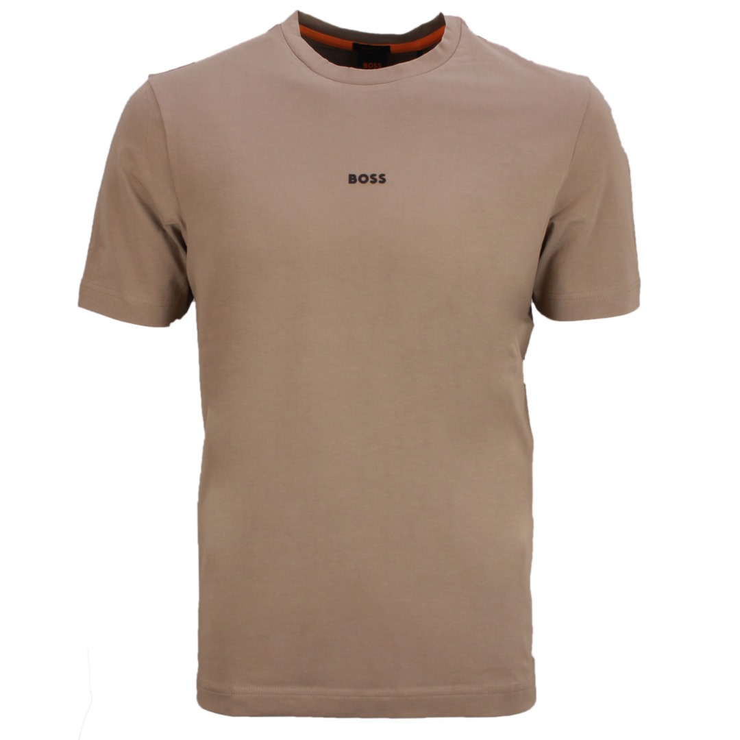 BOSS Herren T-Shirt TChup braun 50473278 246 open brown