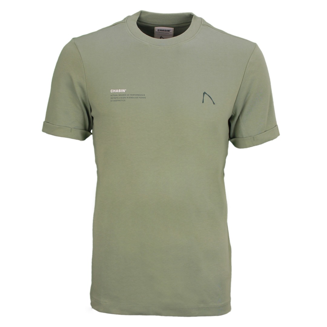 Chasin Herren T-Shirt Reco Regular Fit grün 5211357066 E50 army