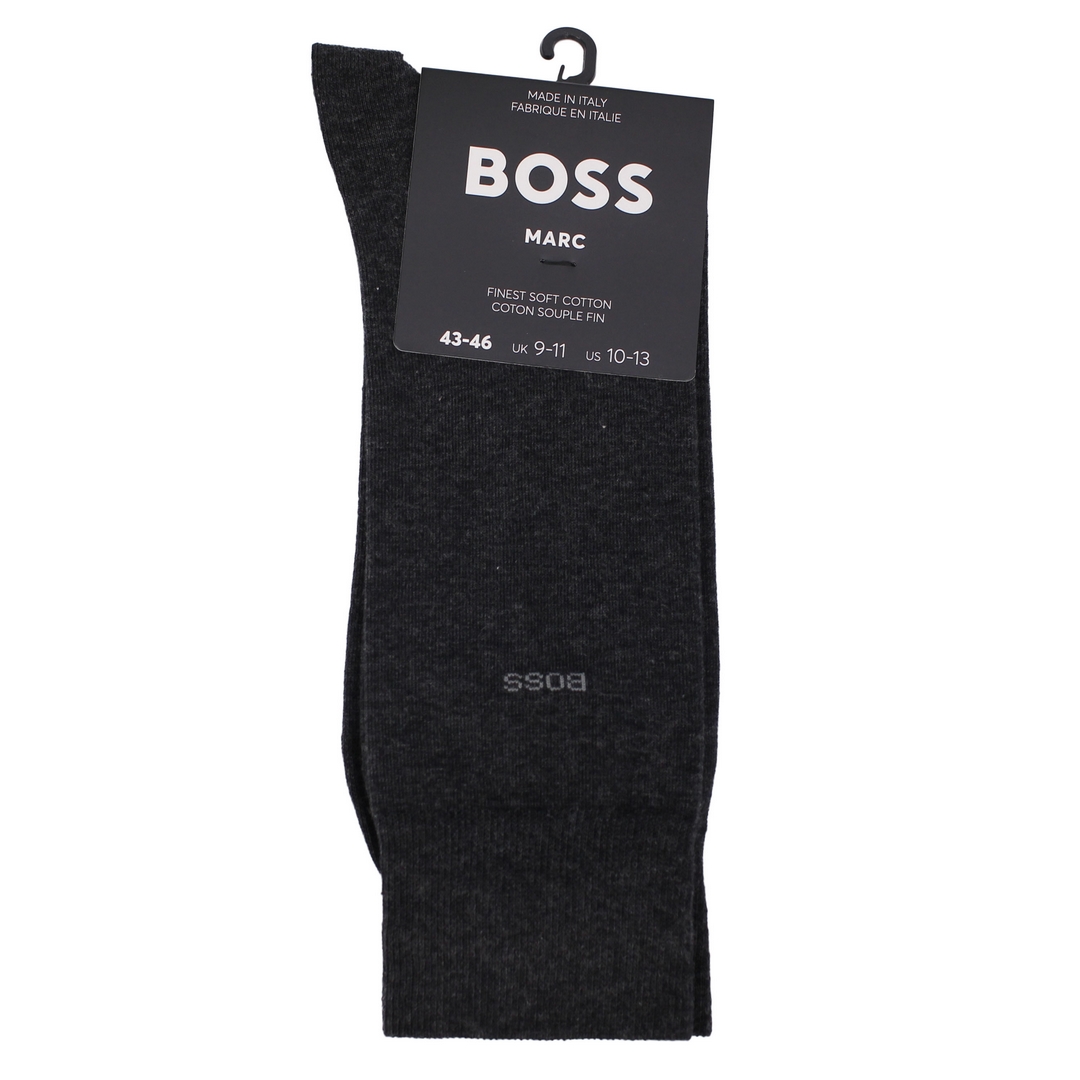 Hugo Boss Herren Socke Marc RS CC grau unifarben 50469843 012 charcoal