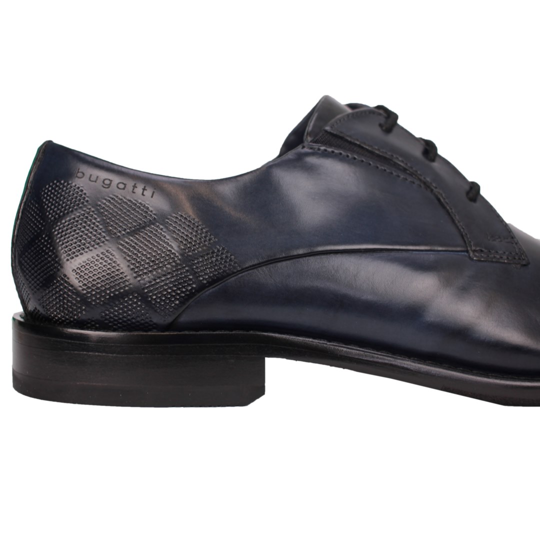 Bugatti Herren Business Schuhe Livorno blau 311 A5T06 1000 4100 dark blue