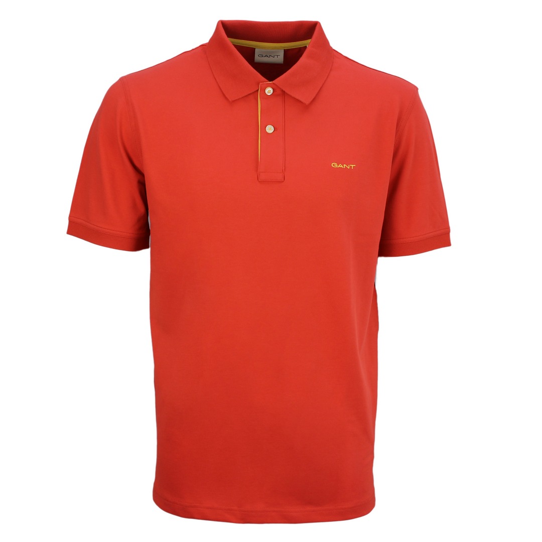 Gant Herren Piqué Poloshirt Regular Fit orange 2062026 828