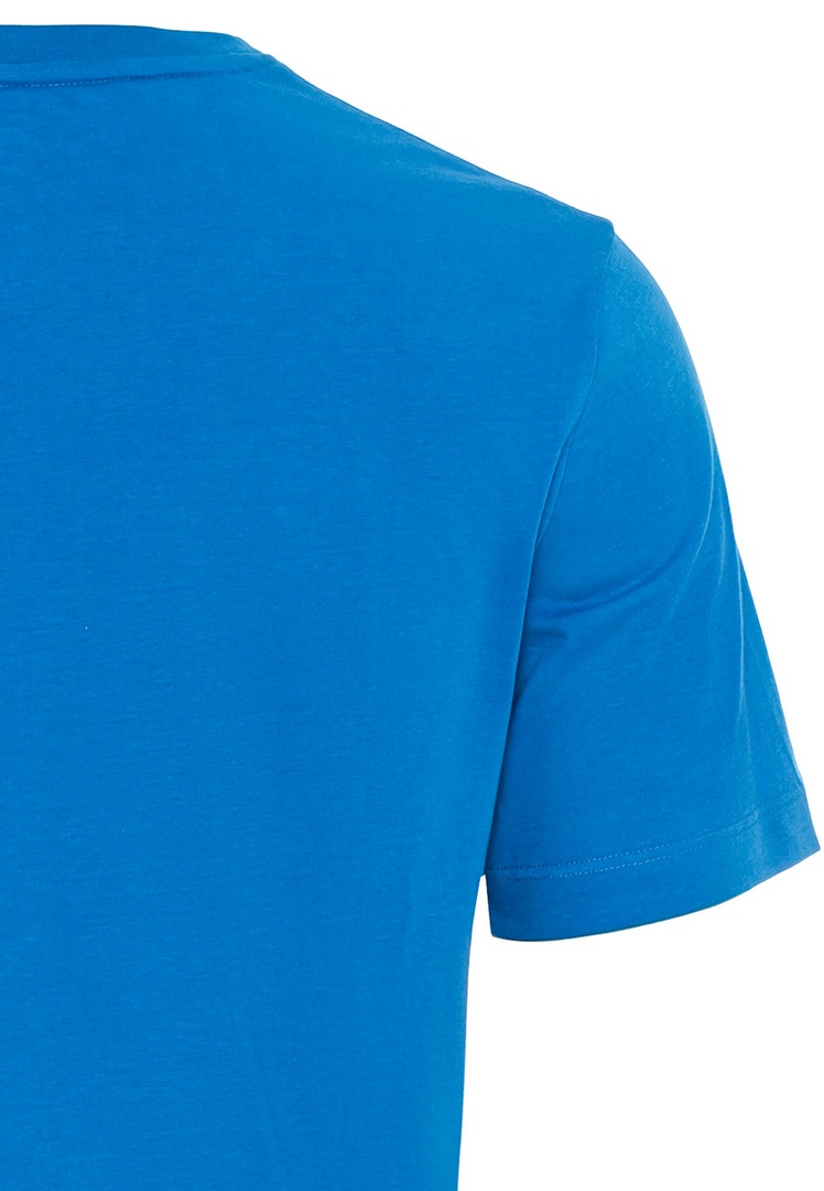 Camel active Herren T-Shirt kurzarm blau unifarben 7T01 409745 44 strong blue