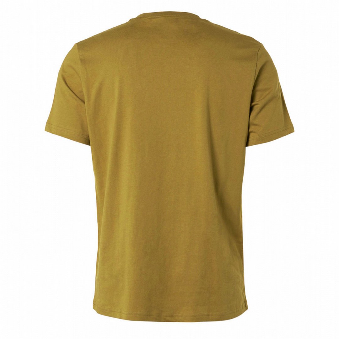 No Excess Herren T-Shirt basic olive grün uni 21340701 055