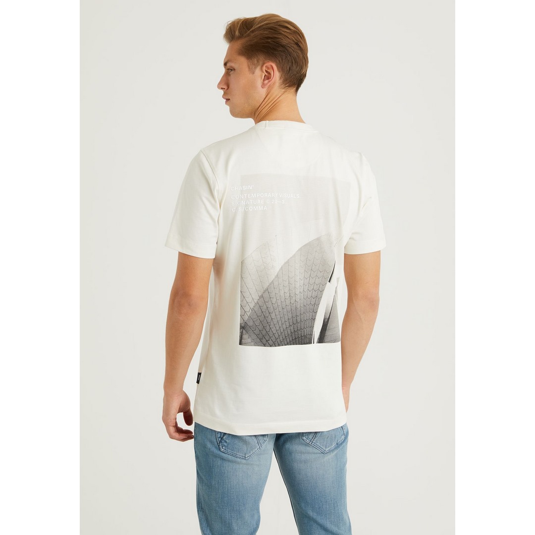 Chasin Herren T-Shirt Opus weiß 5211357038 E11 off white
