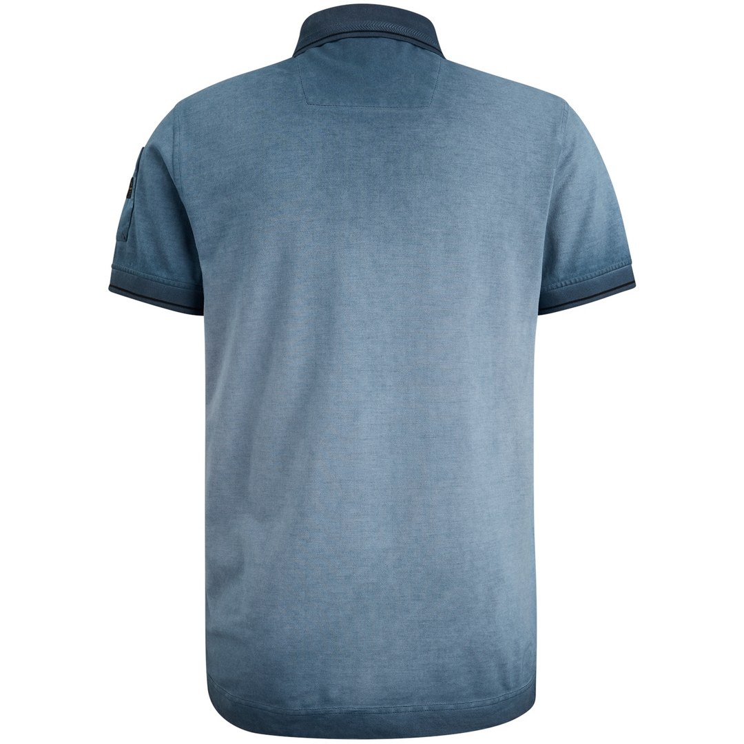 PME Legend Herren Poloshirt Regular Fit blau PPSS2403855 5281 salute