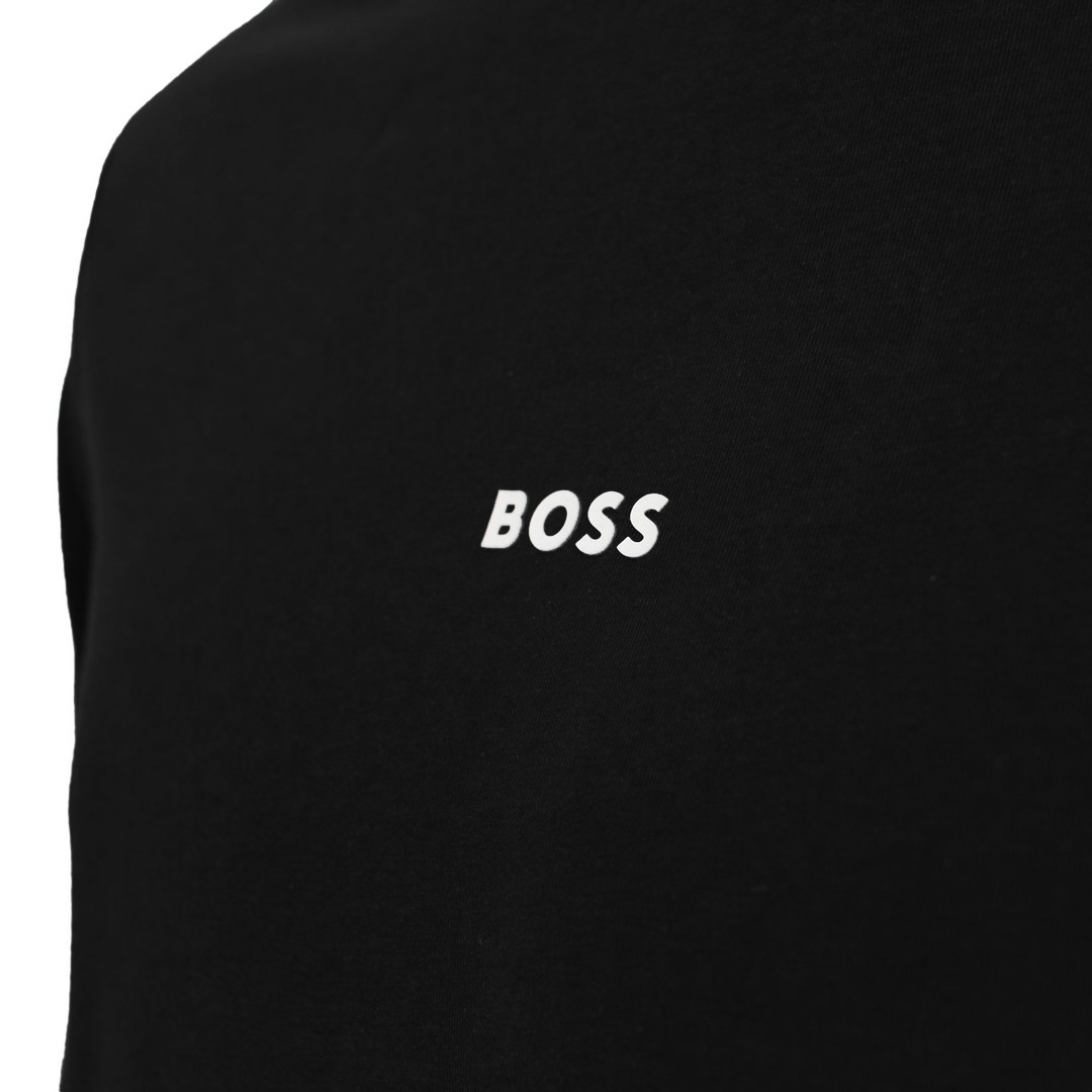 Hugo Boss Herren Langarm Shirt Tchark schwarz unifarben 50473286 001 black