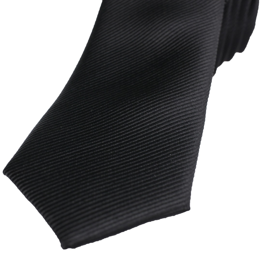 J.S. Fashion Slim Krawatte schwarz unifarben Slim KM 567 Black