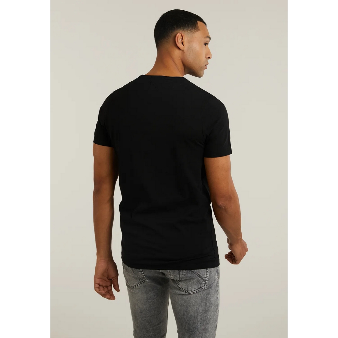 Chasin Herren T-Shirt kurzarm Expand-B schwarz unifarben 5211357008 E90 black