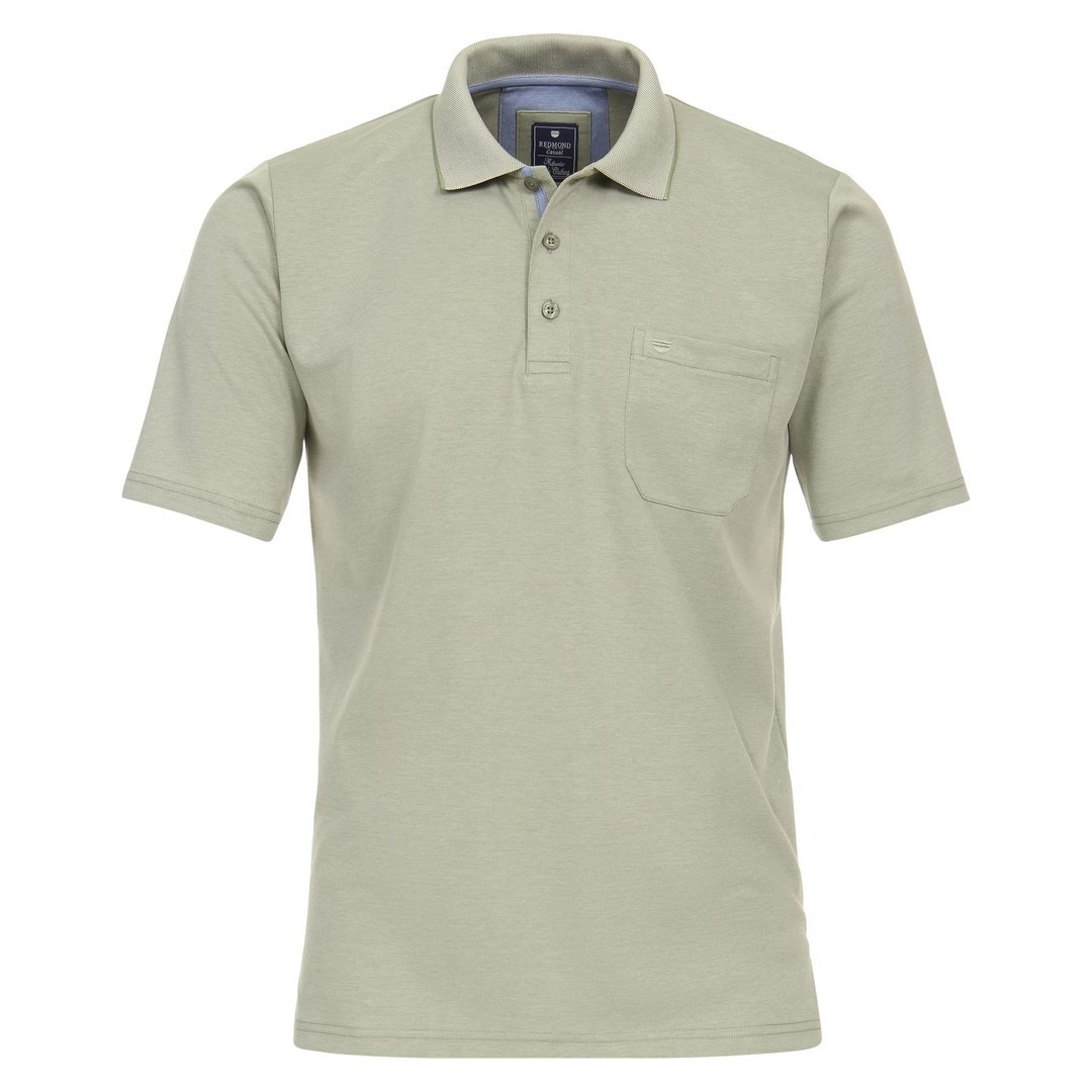 Redmond Herren Poloshirt Regular Fit grün 912 65
