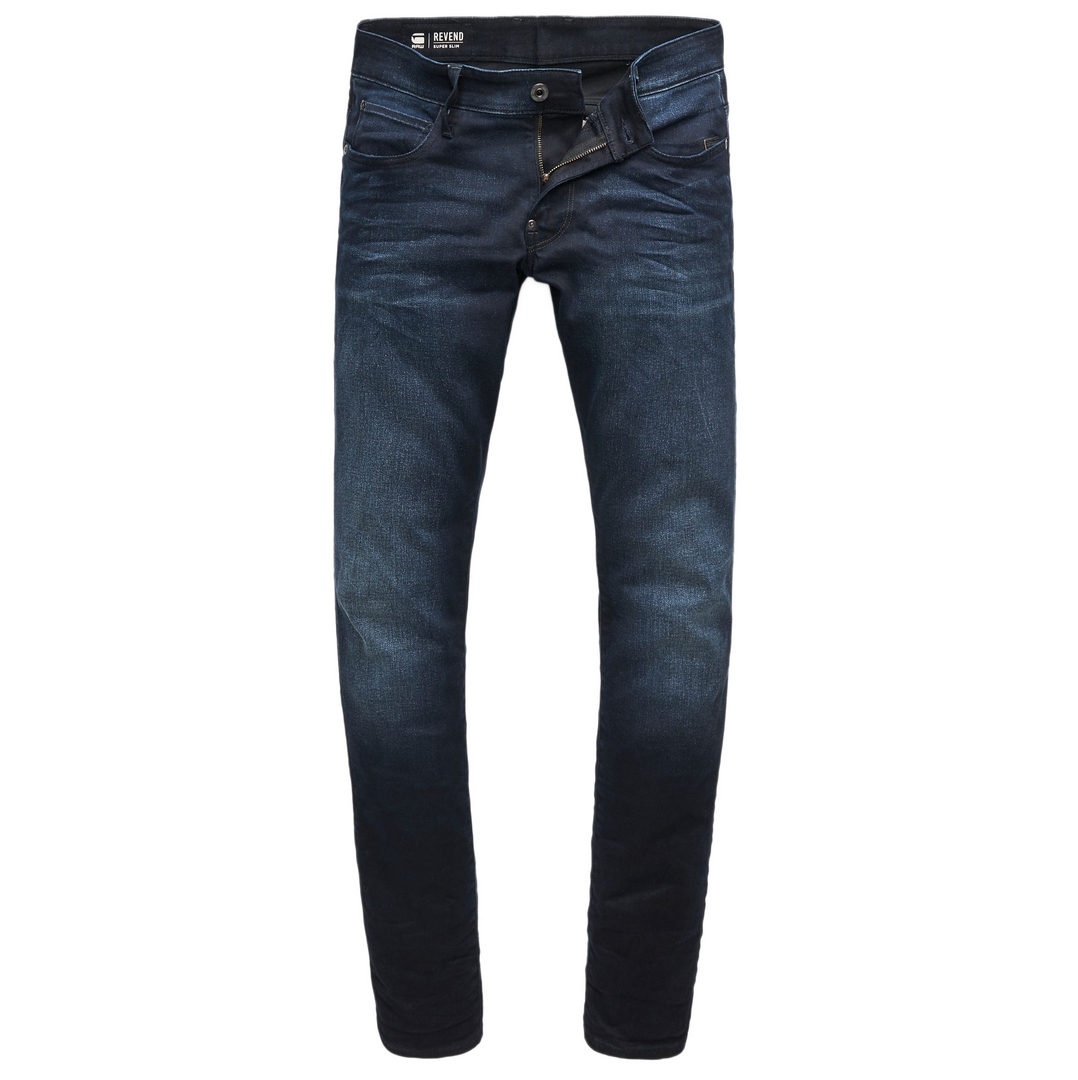 G-Star Jeans Hose Jeanshose Revend Super Slim Jeans dark aged blau SSL 51010 6590 89
